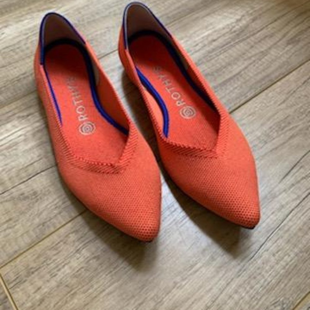 Rothy's Points Persimmon size 7.5